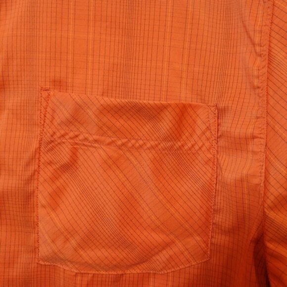 UNDER ARMOUR MEN'S X-LARGE ORANGE DRESS SHIRT 👔 - Picture 2 of 7